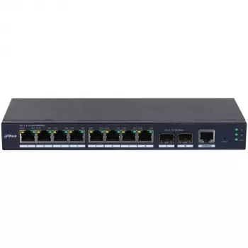 Dahua Technology SG4010-2F pārvaldāms L2 Gigabit Ethernet (10/100/1000) melns