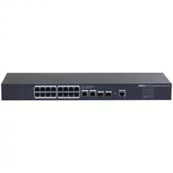 Dahua Technology SG4020 pārvaldīts L2 Gigabit Ethernet (10/100/1000) 1U melns