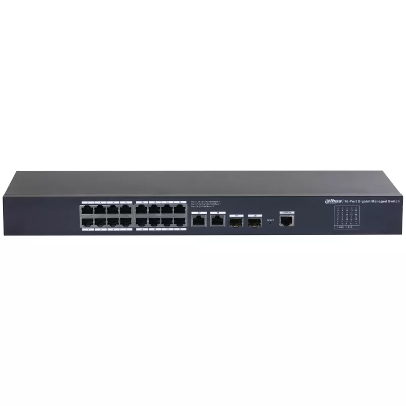 Dahua Technology SG4020 pārvaldīts L2 Gigabit Ethernet (10/100/1000) 1U melns