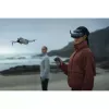 Tālvadības pults DJI RC Motion 3 pelēka ar iebūvētu 2600 mAh akumulatoru, 10 h akumulatora darbības laiks, saderīga ar Avata 2 / Mini 4 Pro / Air 3 / Goggles 3