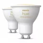 Philips Hue balta ambience GU10 – viedais prožektors – (2 gab. iepakojumā)