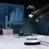 Lindy 25m USB 3.2 Gen 1 Type A to C optiskās šķiedras hibrīda kabelis