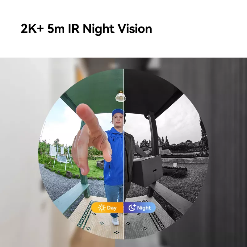 Doorbell Kit Imou DB-3EP-4M0W/DS3 Melna 4MP HD Video