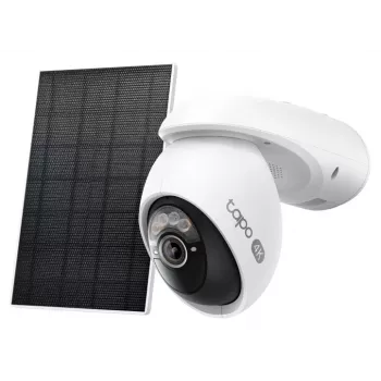 IP drošības kamera TP‑Link Tapo C660 KIT — 8 MP 3840×2160, 4 mm objektīvs, 20 kadri/s, Wi‑Fi un Ethernet, āra IP65, IR nakts redzamība 12 m