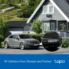 IP drošības kamera TP‑Link Tapo C660 KIT — 8 MP 3840×2160, 4 mm objektīvs, 20 kadri/s, Wi‑Fi un Ethernet, āra IP65, IR nakts redzamība 12 m