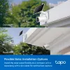 IP drošības kamera TP-Link Tapo C460 KIT — āra lodes tipa, 8 MP 3840×2160, 12× digitālā tālummaiņa, stiprinājums pie sienas, divvirzienu audio, Wi‑Fi, balta