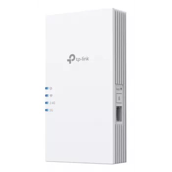 Bezvadu diapazona paplašinātājs TP-Link RE220BE — divjoslu 2,4/5 GHz, 802.11ac, 2 ārējās antenas, 100–240 V ieeja