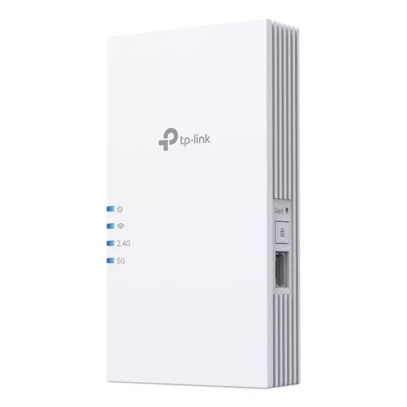 Bezvadu diapazona paplašinātājs TP-Link RE220BE — divjoslu 2,4/5 GHz, 802.11ac, 2 ārējās antenas, 100–240 V ieeja