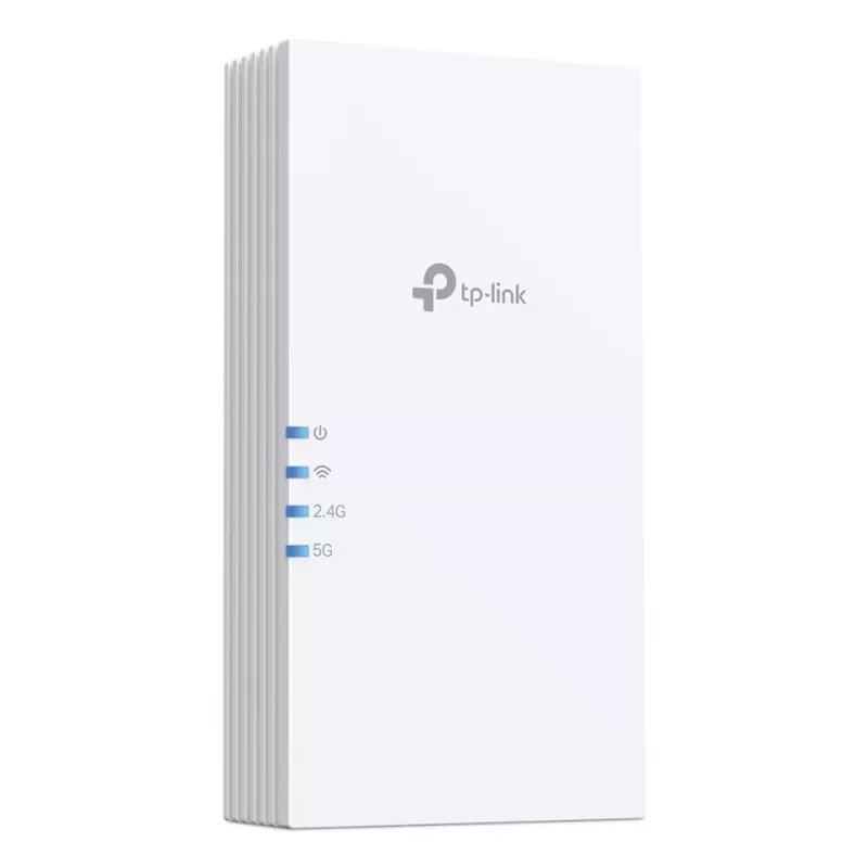 Bezvadu diapazona paplašinātājs TP-Link RE220BE — divjoslu 2,4/5 GHz, 802.11ac, 2 ārējās antenas, 100–240 V ieeja
