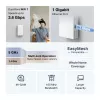 Bezvadu diapazona paplašinātājs TP-Link RE220BE — divjoslu 2,4/5 GHz, 802.11ac, 2 ārējās antenas, 100–240 V ieeja