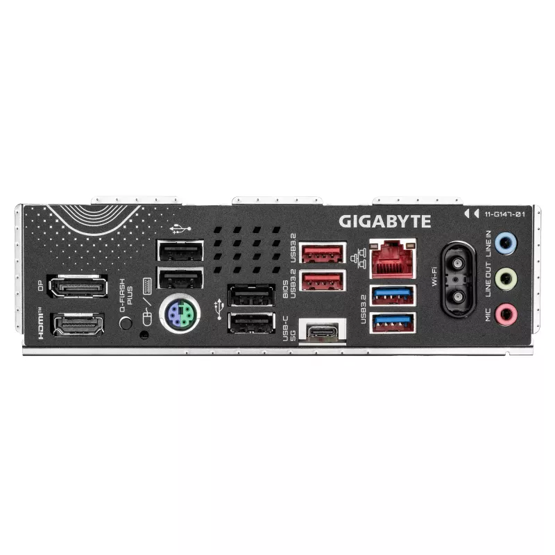 GIGABYTE B650E EAGLE WIFI6E mātesplate - AMD Ryzen 9000 sērijas CPU, 8+2+2 fāžu VRM, līdz 8200MHz DDR5 (OC), 1xPCIe 5.0 + 2xPCIe 4.0 M.2, 2.5GbE LAN, WIFI 6E, USB 3.2 Gen 2