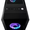 PC Midi Tower korpuss CHIEFTEC SCORPION 3 GL-03B-UC-OP — melns, rūdīts stikls, ATX/Micro-ATX, 3x120mm priekšā + 1x120mm aizmugurē ventilatori