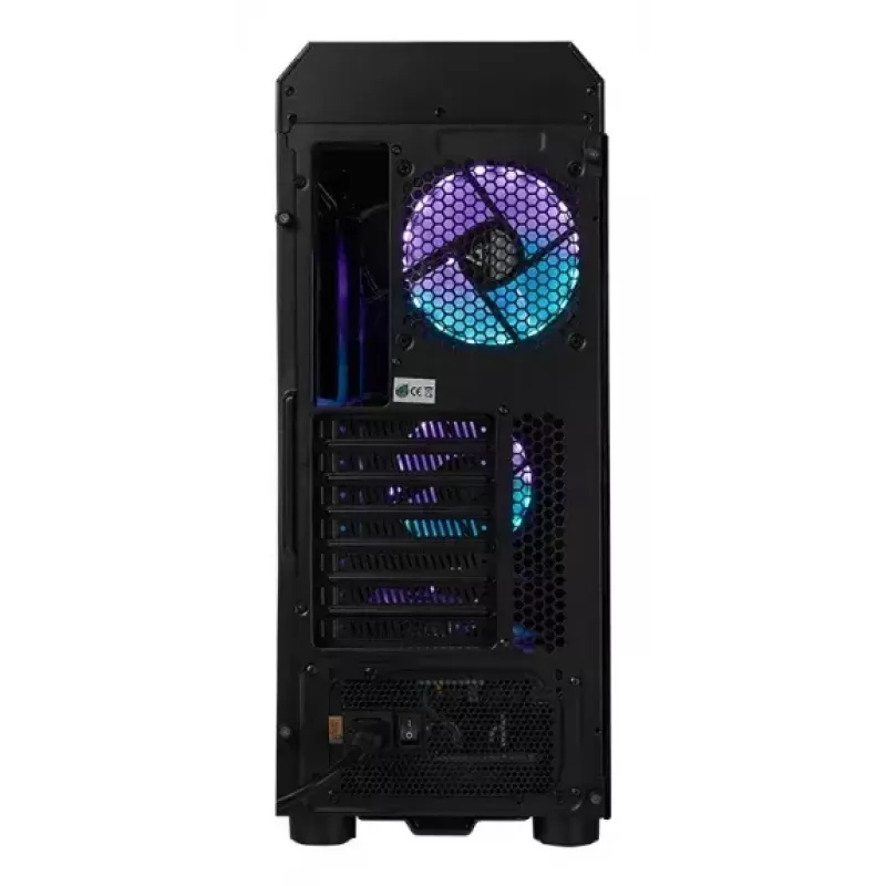 PC Midi Tower korpuss CHIEFTEC SCORPION 3 GL-03B-UC-OP — melns, rūdīts stikls, ATX/Micro-ATX, 3x120mm priekšā + 1x120mm aizmugurē ventilatori