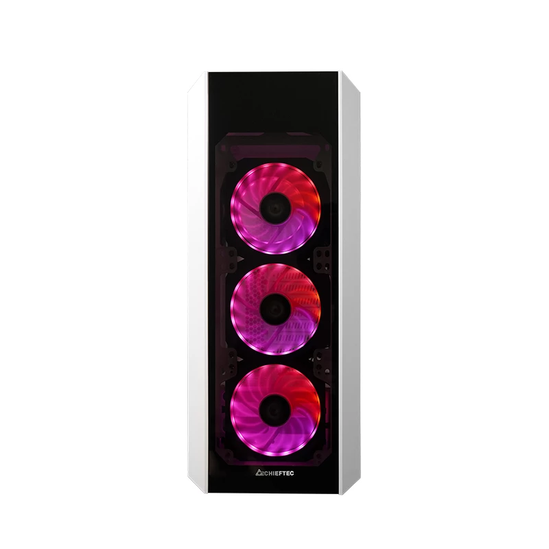 Chieftec GL-03W-OP datora korpuss Midi Tower balts