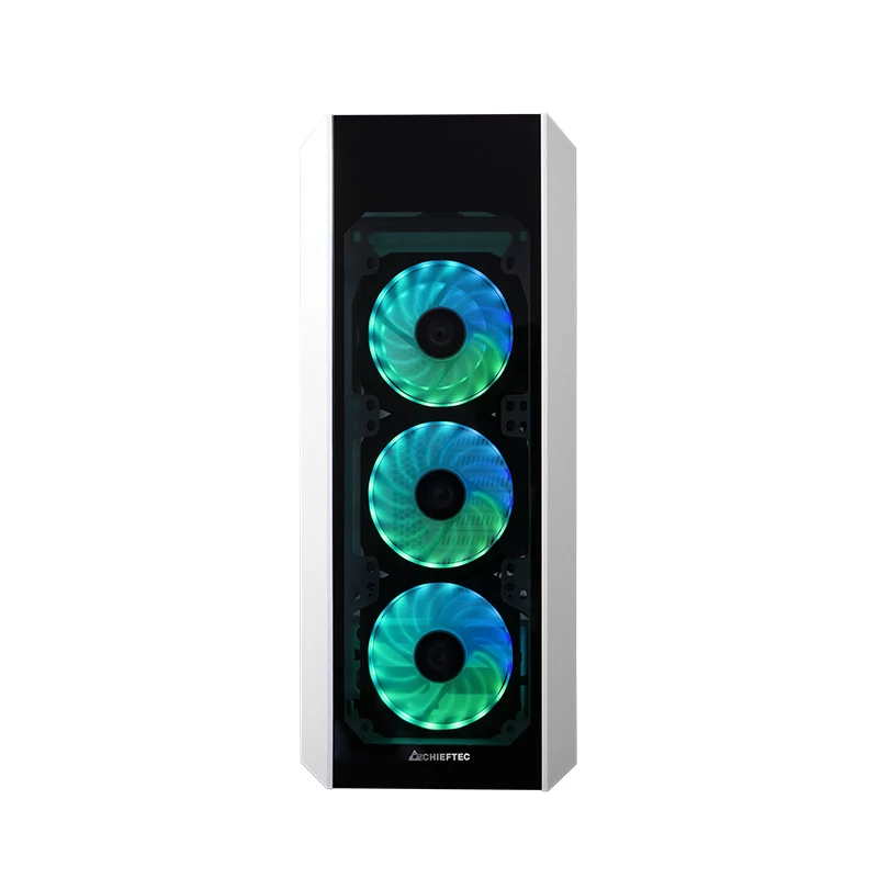 Chieftec GL-03W-OP datora korpuss Midi Tower balts