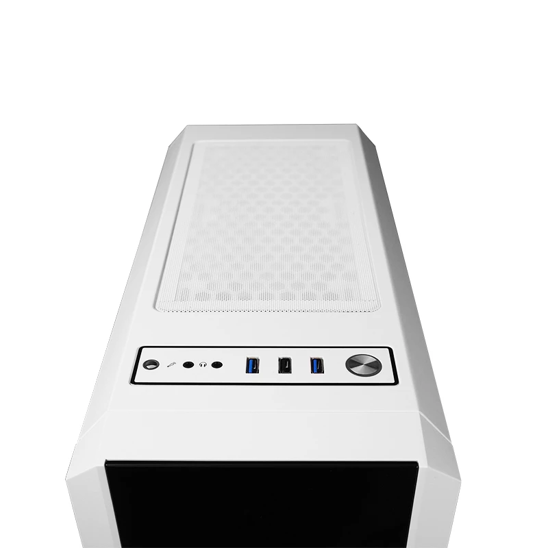 Chieftec GL-03W-OP datora korpuss Midi Tower balts
