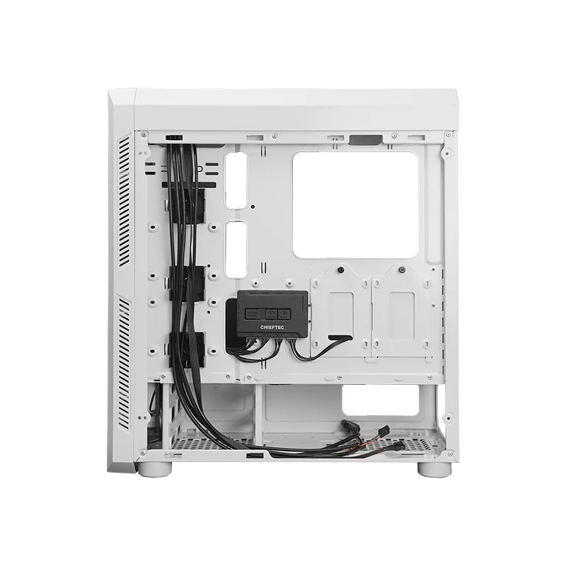 Chieftec GL-03W-OP datora korpuss Midi Tower balts