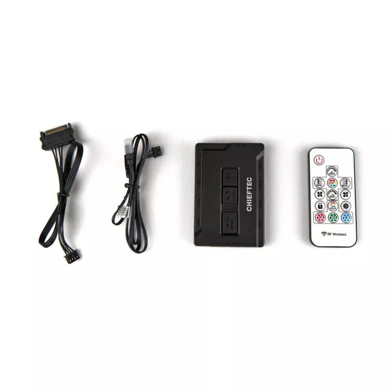 Chieftec GL-03W-OP datora korpuss Midi Tower balts