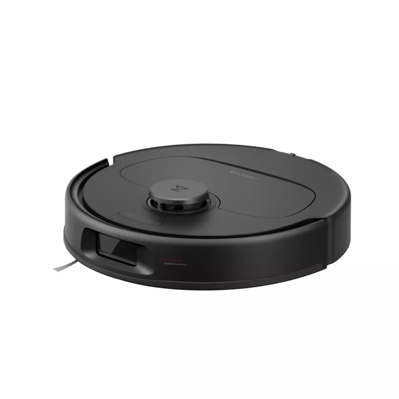 Roborock putekļsūcējs Q Revo L — apaļš robots ar putekļu maisu, 0,33 L putekļu ietilpība, 2,7 L bāze, 180 min darbības laiks, 5200 mAh, melns