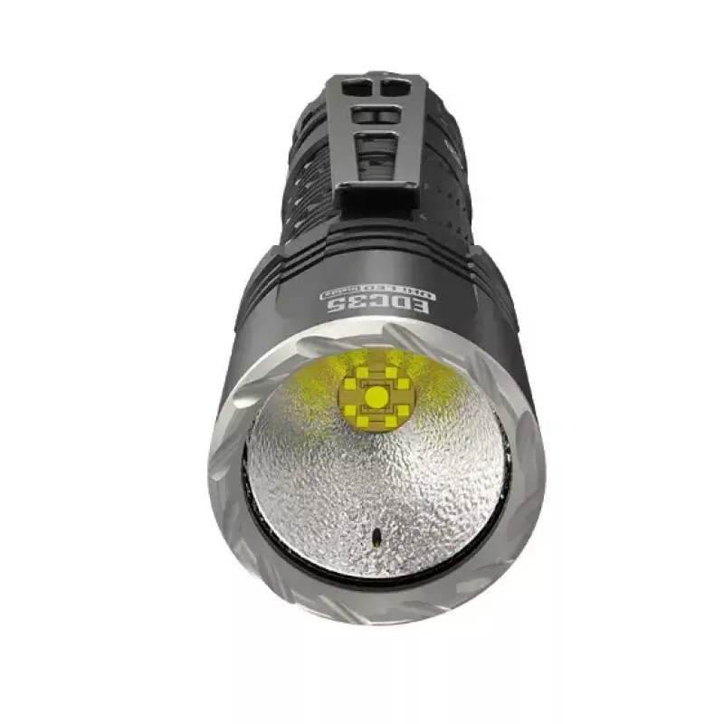 Rokas lukturis Nitecore EDC35, 40 gaismekļi, 6000 mAh, IP68, alumīnijs/nerūsējošais tērauds, 171 g, melns