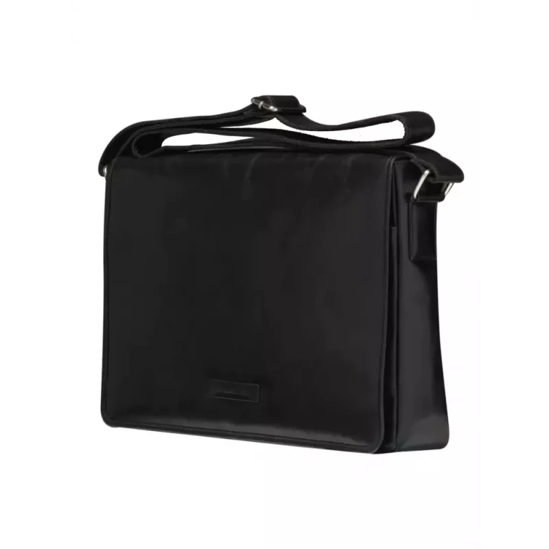 dbramante1928 Marselisborg 35.6 cm (14 collas) messenger soma Melna