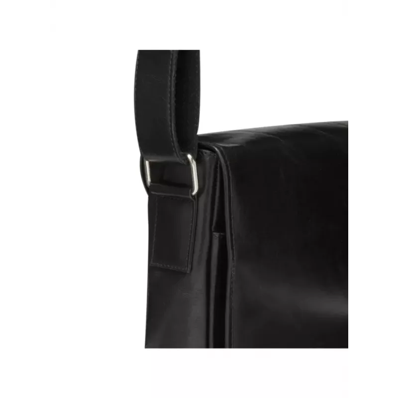 dbramante1928 Marselisborg 35.6 cm (14 collas) messenger soma Melna