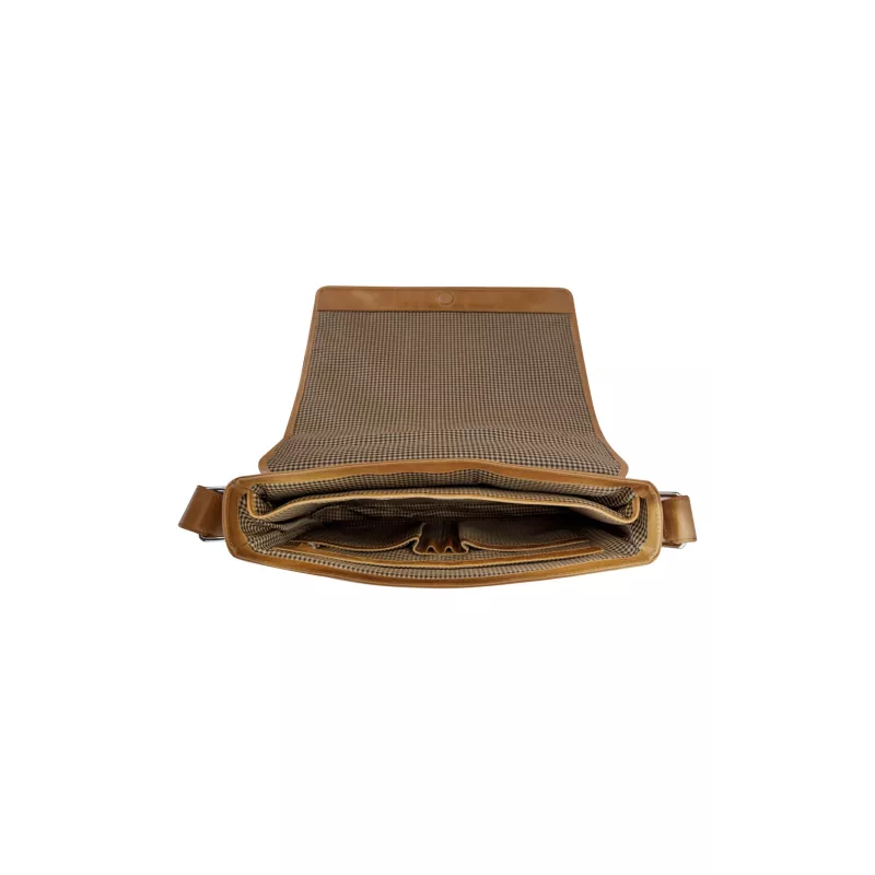 dbramante1928 Marselisborg - 14 collas - Golden tan N.E., Messenger soma, 35.6 cm (14 collas), Pleca siksna, 1.24 kg