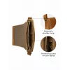 dbramante1928 Marselisborg - 14 collas - Golden tan N.E., Messenger soma, 35.6 cm (14 collas), Pleca siksna, 1.24 kg