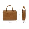 dbramante1928 Rosenborg - 16 collas - Tan N.E., Portfelis, 40,6 cm (16 collas), Pleca siksna, 1,17 kg