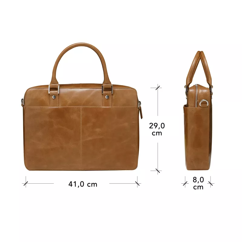 dbramante1928 Rosenborg - 16 collas - Tan N.E., Portfelis, 40,6 cm (16 collas), Pleca siksna, 1,17 kg