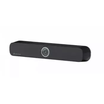 Mikrofons Sennheiser TEAMCONNECT BAR S VIDEO BAR — iebūvēti skaļruņi, trokšņu slāpēšana, USB/plug-and-play