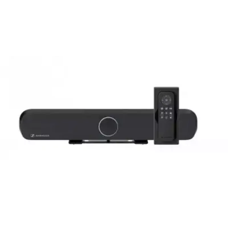 Mikrofons Sennheiser TEAMCONNECT BAR S VIDEO BAR — iebūvēti skaļruņi, trokšņu slāpēšana, USB/plug-and-play