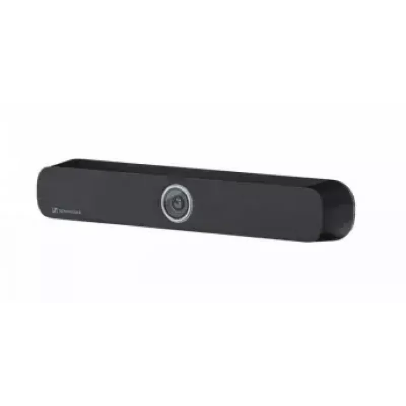 Mikrofons Sennheiser TEAMCONNECT BAR S VIDEO BAR — iebūvēti skaļruņi, trokšņu slāpēšana, USB/plug-and-play