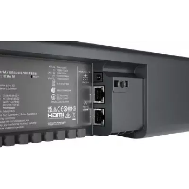 Mikrofons Sennheiser TEAMCONNECT BAR M (modelis 700110X) — integrēts skaļrunis, konferenču video josla