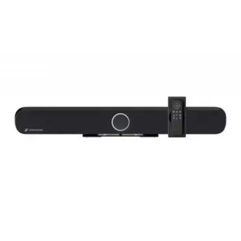 Mikrofons Sennheiser TEAMCONNECT BAR M (modelis 700110X) — integrēts skaļrunis, konferenču video josla