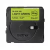 Brother BTAG-G31 līmlente melna uz zaļas 1,2 cm 4 m