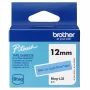 Uzlīmju lente Brother BTAG-L33 zila uz gaiši zilas 1.2 cm 4 m