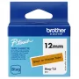 Etiķešu lente Brother BTAG-T31 Melns uz oranža 1,2 cm 4 m