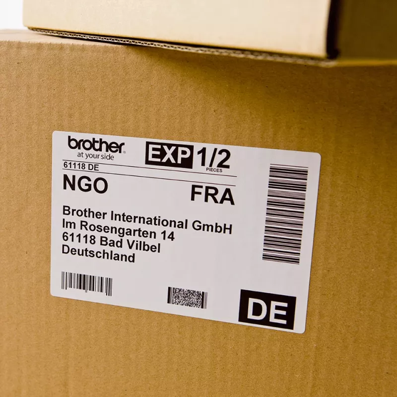 Brother DK-11241 printera etiķete balta