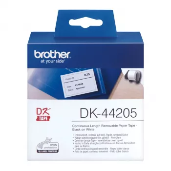 Noņemama papīra lente Brother DK44205
