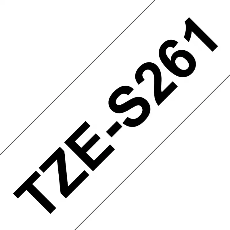 Brother TZE-S261 etiķešu lente TZ