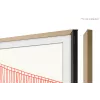 TV rāmis Samsung VG-SCFA55TKBXC — plastmasa ar koka apdari, gabali 35.6×1241.1×17.7 mm un 24.6×714.2×17.7 mm, svars 430 g