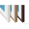 TV rāmis Samsung VG-SCFA55TKBXC — plastmasa ar koka apdari, gabali 35.6×1241.1×17.7 mm un 24.6×714.2×17.7 mm, svars 430 g