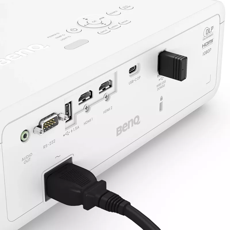 BenQ LH650 standarta projekcijas projektors 4000 ANSI lūmenu DLP 1080p (1920x1080) 3D melns, balts