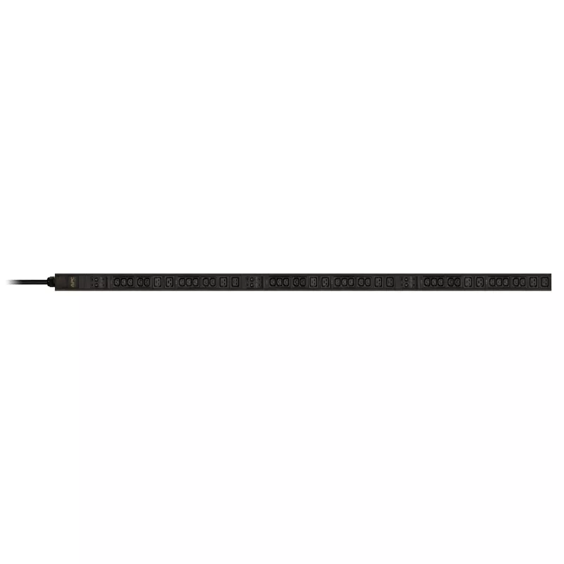 APC Easy Rack PDU, Basic, 0U, 3 fāzes, 22kW, 230V, 32A, 30 x C13 un 12 x C19 ligzdas, IEC60309 3P+N+PE ieeja