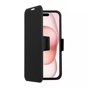 Maciņveida vāciņš Screenor 30149SC iPhone 16 melns 15,5 cm