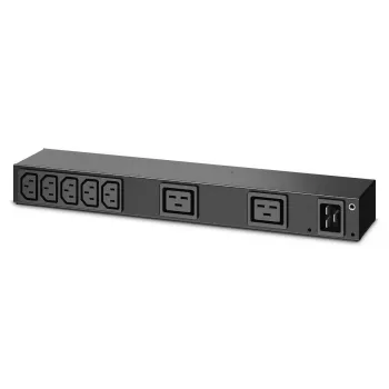 APC AP6120A strāvas sadales bloks (PDU) 7 maiņstrāvas kontaktligzdas 0U/1U melns