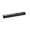 APC RACK PDU BASIC 1 U 16A 230V strāvas sadales bloks (PDU) 12 maiņstrāvas kontaktligzdas 0U/1U melns