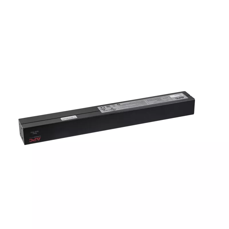 APC RACK PDU BASIC 1 U 16A 230V strāvas sadales bloks (PDU) 12 maiņstrāvas kontaktligzdas 0U/1U melns
