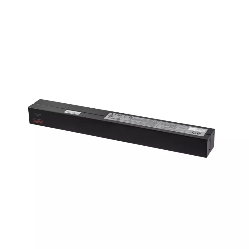 APC RACK PDU BASIC 1 U 16A 230V strāvas sadales bloks (PDU) 12 maiņstrāvas kontaktligzdas 0U/1U melns